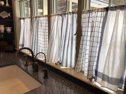 Check spelling or type a new query. Ikea Hack Kitchen Curtains Made Out Of Ikea Elly Blue White Dish Towels Sew Small Rod Pocket At Top And Ins Kitchen Curtains Curtains Blue And White Curtains