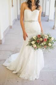 Sweetheart Trumpet Wedding Dress With Beaded Sash Davids Bridal Wedding Dresses Wedding Dresses Davids Bridal Dresses