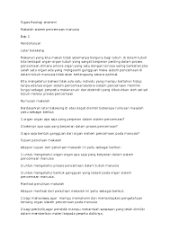 0 makalah proses pencernaan manusia (makalah ini disusun untuk memenuhi tugas mata kuliah ilmu pengetahuan alam) dosen pembimbing: Doc Tugas Fisiologi Anatomi Makalah Sistem Pencernaan Susilowati Susi Academia Edu