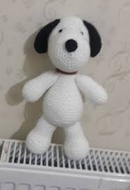 Snoopy Amigurumi Kopek Snoopy Amigurumi Kopek