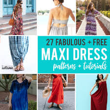This can be done a couple of ways. The Best Free Maxi Dress Patterns And Tutorials It S Always Autumn