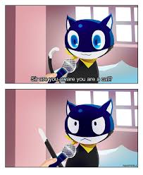 Persona 5 Morgana Comic By Ravefirell On Tumblr Persona 5 Memes Persona 5 Persona 5 Joker