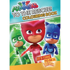 21 pj masks printable coloring pages for kids. Pj Masks To The Rescue Colouring Book Big W