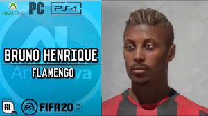 Il 21 agosto 2016 gioca la sua prima gara in assoluto in a,. Fifa 20 Face Bruno Henrique Tutorial Youtube