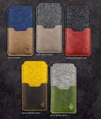 The finest iprotection ever made. Iphone 12 11 Pro Max Mini Se Felt Leather Sleeve Smartwerk Werktat Leather Felt Bags Cases Sleeves Coasters Cuts Seat Mats Placemats