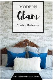 Modern Glam Bedroom Reveal Vintage Romance Style