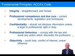 Professional Ethics Acca Audit And Assurance Aa Youtube