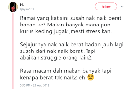 Nah, bagi kamu yang ingin mengubah penampilan dengan menambah tinggi badan, kamu bisa mencoba. Dari Keding Ke Sado Lelaki Ini Kongsi Tips Ringkas Naikkan Berat Badan Ke Tahap Ideal