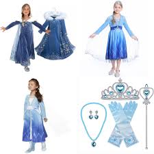 Elsa lunghini / raymond donnez, georges lunghini 2019 Nouvelle Robe Congelee Anna Elsa 2 Robe 4 10y A Manches Longues Robe De Princesse Filles Noel Robes De Fete D Anniversaire Pour Les Enfants Aliexpress