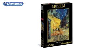 Maak deze puzzel van 500 stukjes en ontdek een schitterend schilderij van van gogh. Clementoni Van Gogh Night Coffee Exterior Museum Collection Puzzle 1000 Pcs Makhsoom