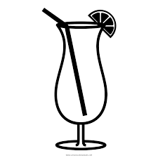Color talk resources from tales of the cocktail. Cocktail Coloring Page Ultra Coloring Pages