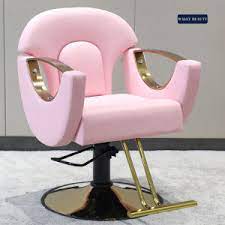 Luxury nails salon furniture package nail desk table foot spa massage chairs bowl pink pedicure chair with sink. Hack Comfort With Uniquely Styled Pink Salon Chairs Alibaba Com