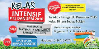 Pusat tuisyen jobs now available. Kelas Intensif Pt3 Spm 2016 Banner Design Banner Personal Care