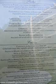 2014 Royal Caribbean Menus Royal Caribbean Menu Caribbean