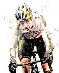 Tadej pogacar has won the 2021 tour de france on 18 july 2021 as wout van aert won the final stage on les avenues. Wout Van Aert Malerei Von Yvan Courtet Artmajeur