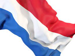 The dutch flag was adopted as the national flag and ensign in 1575. Waving Flag Closeup Illustration Of Flag Of Netherlands