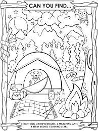 Check spelling or type a new query. Camping Search And Find Coloring Page Crayola Com