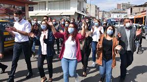 Hdp'li ayhan bilgen zehirlendiği iddiası ile gündeme geldi. Kars Ta Ayhan Bilgen Icin Destek Yuruyusu