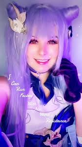 I’m so excited to post more Keqing content. This one I accidentally posted  as a story. I’m so glad I was able to save it and actually post 😭 #keqing  #genshinimpact #genshin #cosplay #keqingcosplay ...