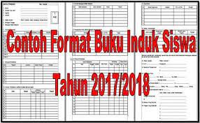 Contoh format buku induk siswa lengkap untuk tk, sd, mi, smp, sma. Contoh Format Buku Induk Siswa K13 Cara Golden