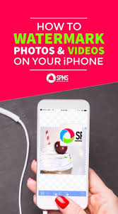Quickest App To Watermark Photos And Videos On Iphone Smartphone Marketing School Iphone Photos Camera Apps Iphone