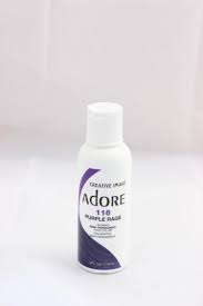 Adore Semi Permanent Hair Color 116 Purple Rage Abd