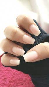 Neutral Acrylic Nails Square Share1 11 8k 11 8ksharesalmond Shaped Black Nails You May Also Neutral Nail Art Designs Neutral Nails Acrylic Winter Nails Acrylic