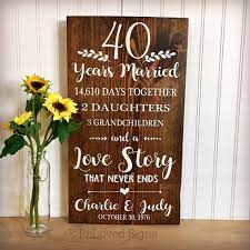 Share an anniversary toast with red wine in ruby glass goblets. If You Re A Child Of A Parent Who Owns Just About Everything Ever Created Th 40th Wedding Anniversary Gifts 40th Anniversary Gifts Christmas Gifts For Parents