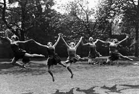 Big Range Austin Dance Festival Morris Dancing Modern Dance Vintage Photographs