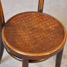 Which states that your chair is probably a reproduction. Art Deco Thonet Bentwood Cafe Chair Embossed Seat C1930 Home Living Living Room Furniture