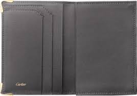 5 out of 5 stars. Crl3001703 Credit Business Card Holder Must De Cartier Dark Gray Calfskin Golden Finish Cartier