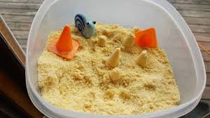 Diy kinetic sand recipes that actually work. How To Make Edible Non Toxic Sensory Kinetic Sand Recipe For Kids