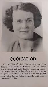 Remembering Miss Simmons, a dedicated teacher at Webutuck