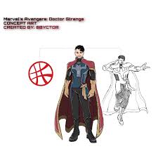 Marvel S Avengers Doctor Strange Concept Art Playavengers Dr strange is a fictional superhero appearing in the comics of the publisher marvel comics. marvel s avengers doctor strange