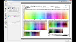Roland Versaworks Printing The Roland Colour Systems Library