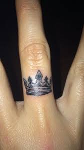 The ring tattoo on fingers 10. Crown Tattoo Designs Best 80 Crown Tattoos Meanings 2019