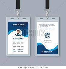 Consolidated id card office online. Modern Clean Id Card Vector Photo Free Trial Bigstock