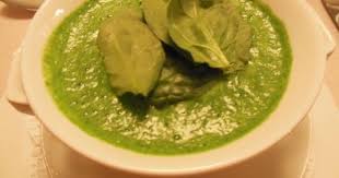 Stern S Restaurant Spinatschaumsuppe Mit Wachtelei Kulinarisch Lebensmittel Essen Wachteleier