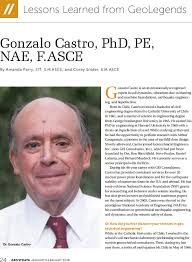 Gonzalo Castro, PhD, PE, NAE, F.ASCE
