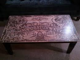 We started the business in december 2018 by accident really. Diy Ouija Board Coffee Table Dangerous Minds