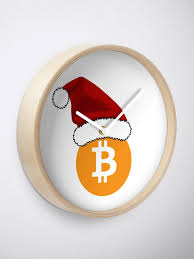 Bitcoin btc price graph info 24 hours, 7 day, 1 month, 3 month, 6 month, 1 year. Bitcoin X Mas Cryptocurrency Clock By Cryptomoment Redbubble This Christmas Bitcoin Logo Is Perfect For People Interest Cryptocurrency Bitcoin Bitcoin Logo