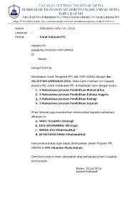 Contoh surat resmi dan cara menulisnya yang sesuai. Download Contoh Surat Balasan Resmi Yang Benar