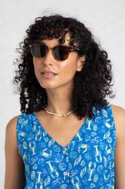 Tarim Linen Rich Hawaiian Shirt Faded Denim