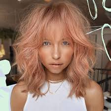In the exacting cut, one will be able to gain a charming look along. Rose Gold Hair Colour Ideas How To Get The Trend Glamour Uk