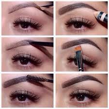 4 steps to draw better looking eyebrows. Maquillaje De Cejas Perfect Eyebrows Eyebrow Makeup Perfect Brows