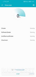 Virus Scan on HUAWEI G6800 ...