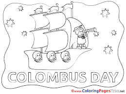 Pypus is now on the social networks, follow him and get latest free coloring pages and much more. Night Ship Columbus Day For Children Free Coloring Pages