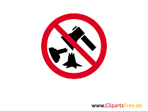 Ein verbotszeichen warnt eindringlich vor gefahren und beugt fehlverhalten vor. 39 Verbotszeichen Cliparts Bilder Grafiken Kostenlos Gif Png Jpg