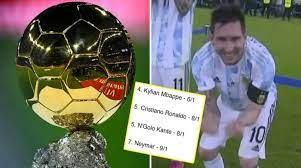 Messi Considerado El Favorito Numero Uno Para Ganar El Balon De Oro 2021