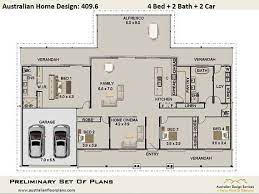 4 bedroom home designs with activity room. Country Homestead House Plan 409 6 M2 2584 Sq Foot Acreage House Design 4 Bed 4 Bed 2 Bath 2 Car Concept House Plans For Sale House Plans For Sale House Plans Bedroom House Plans